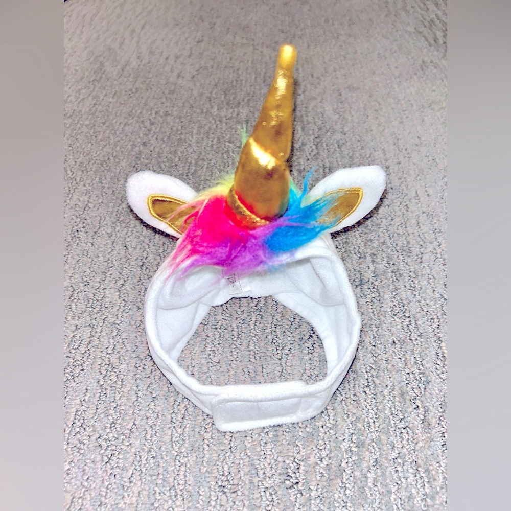 Unicorn pet headpiece - S/M